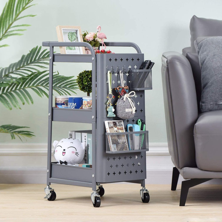 Marinener Push Utility Cart with DIY Pegboard Wayfair